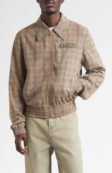 AMIRI Check Wool Blouson Jacket