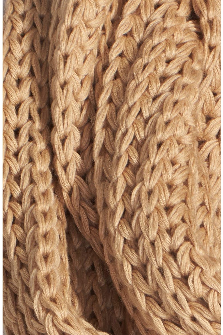 Infinity Scarf, Alternate, color, CAMEL