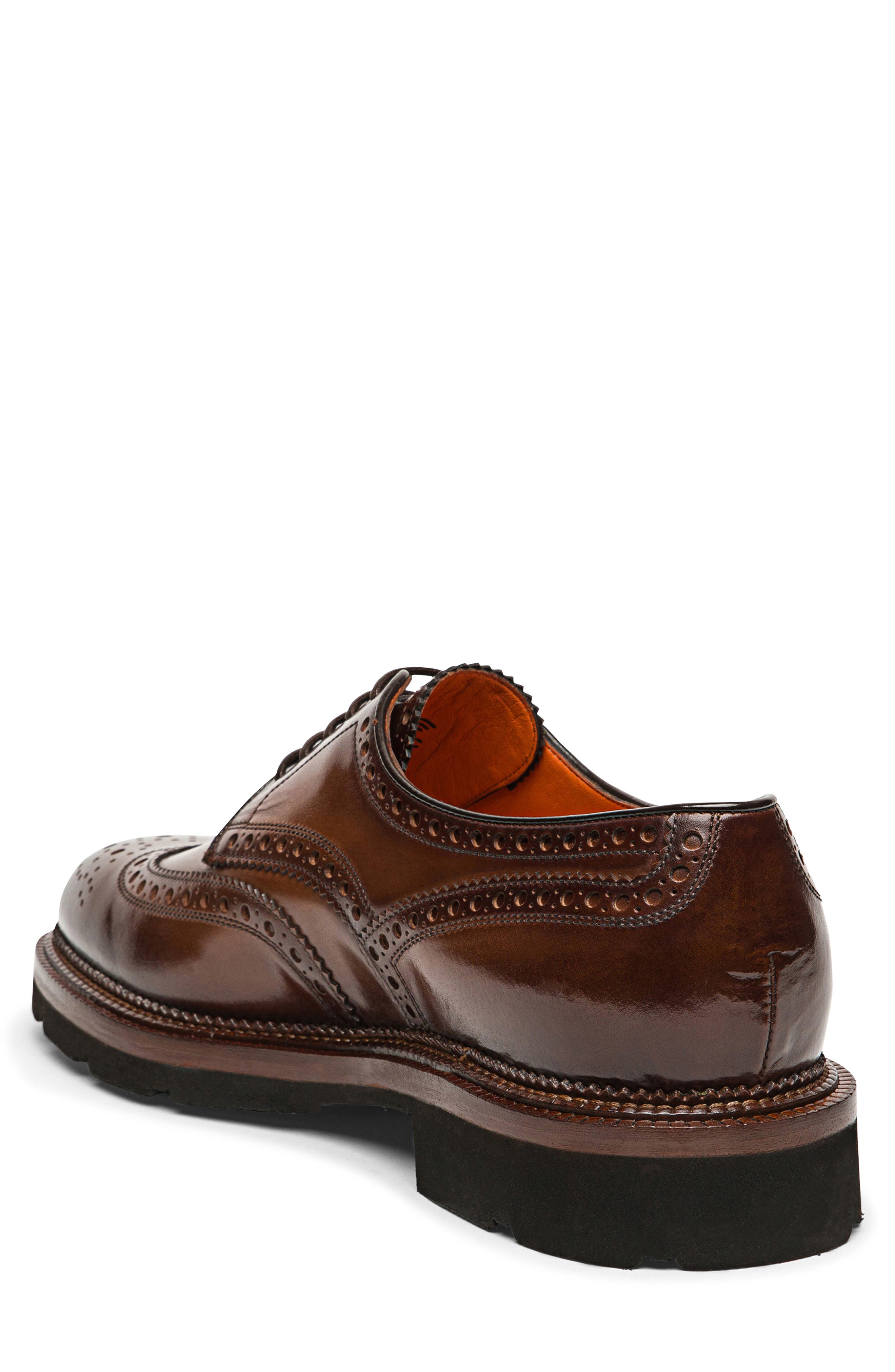 Santoni Emil Wingtip Derby, Alternate, color, 