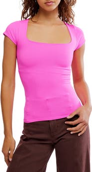 Free People Sunfade Clean Lines Baby T-Shirt