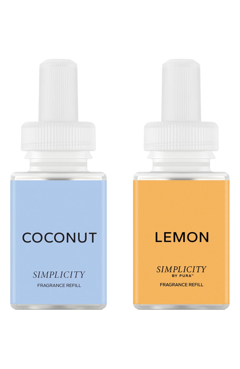 PURA Simplicity 2-Pack Smart Fragrance Diffuser Refills, Main, color, Simplicity