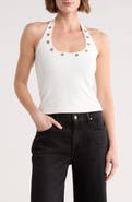 Vigoss Grommet Halter Top