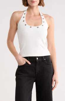 Vigoss Grommet Halter Top