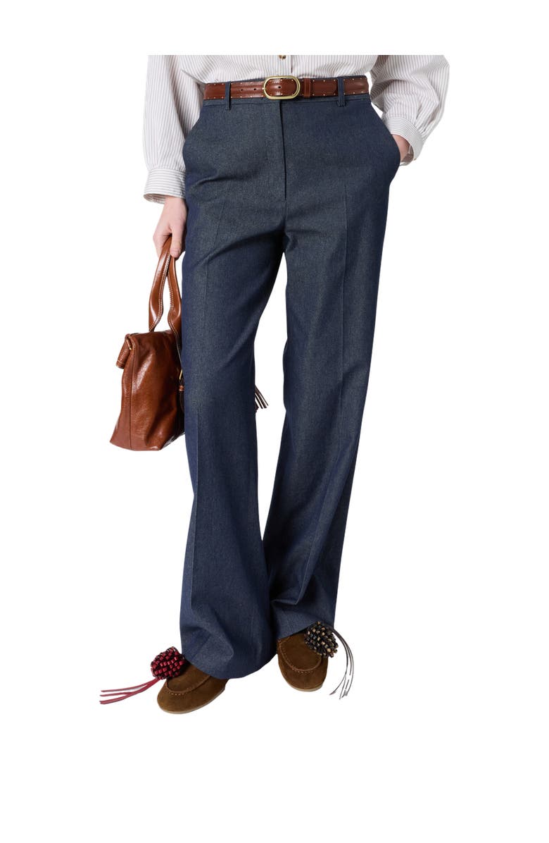 GERARD DAREL Amora Wide Leg Pants, Main, color, Jeans