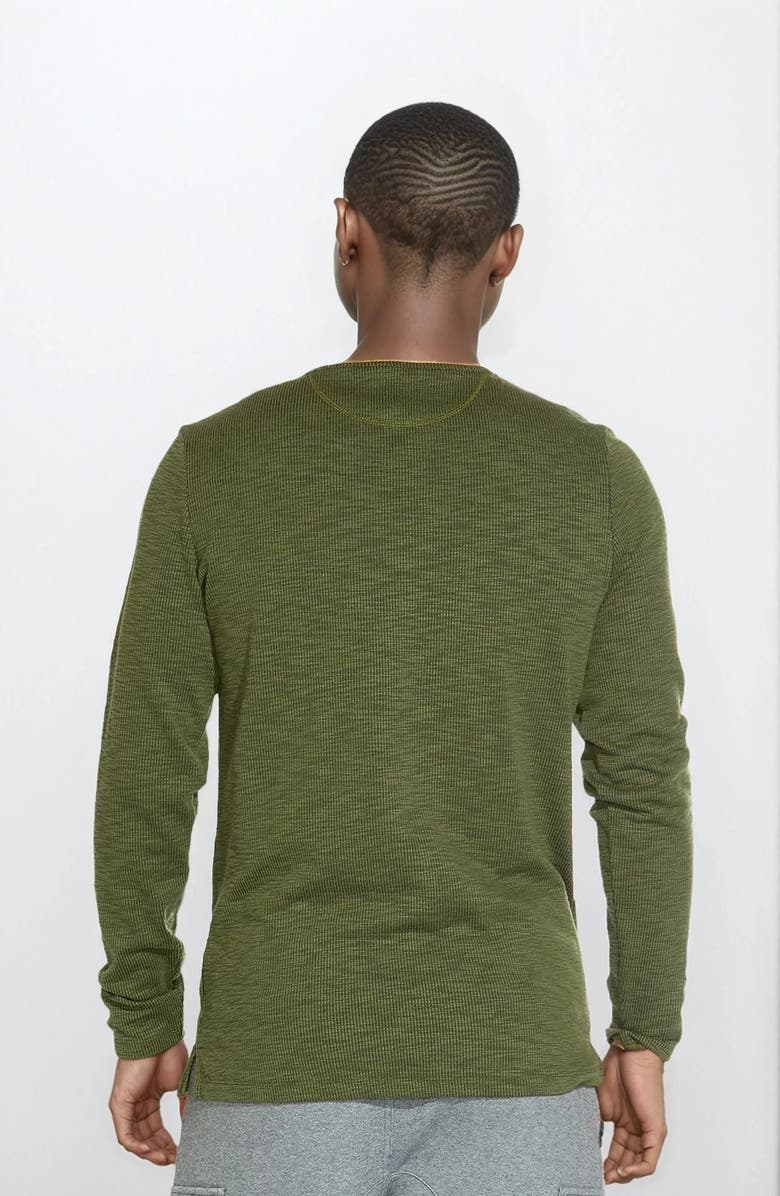 Ledger & Ford Slate Folsom Henley, Alternate, color, Olive