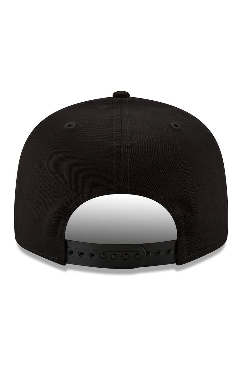 New Era Men's New Era Black Carolina Panthers Basic 9FIFTY Adjustable Snapback Hat, Alternate, color,