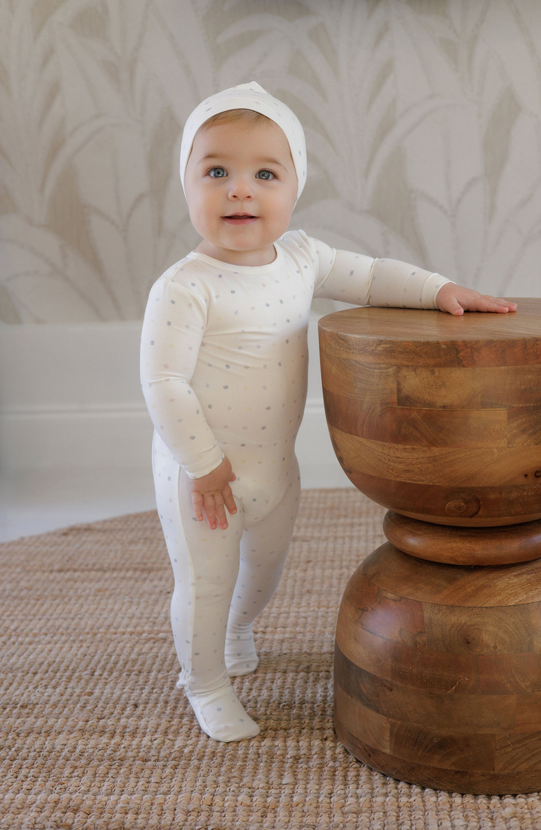 NoggiWear Baby Boy Pattern Footie, Alternate, color,