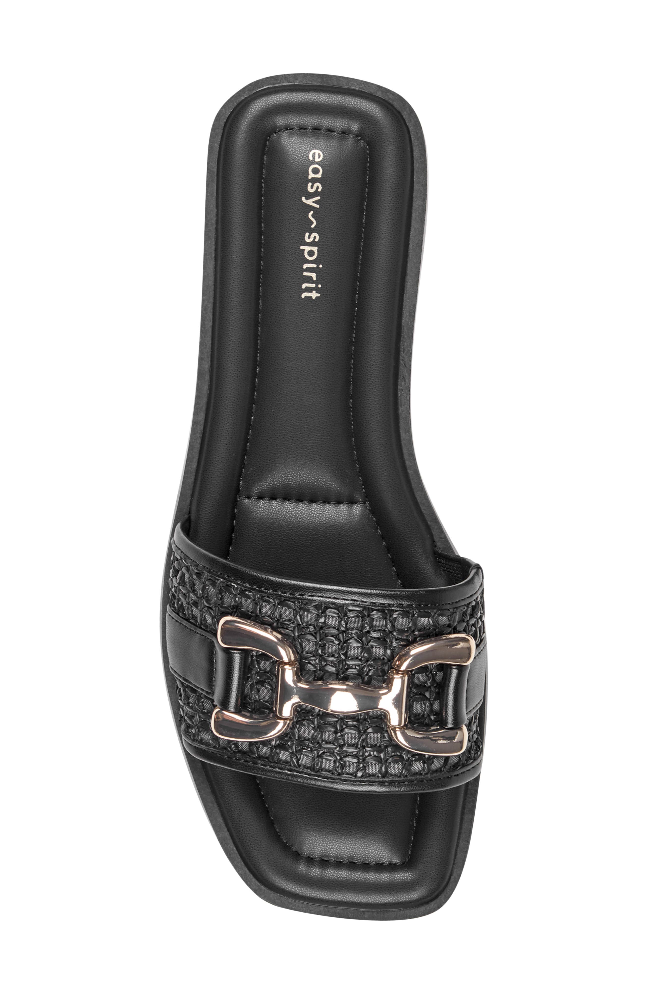 Easy Spirit Vana Bit Slide Sandal, Alternate, color, Blk01