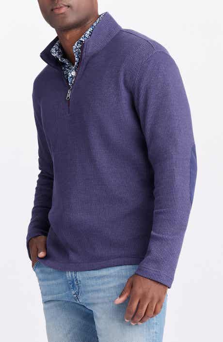 Robert Graham Shepton Quarter Zip Knit Pullover