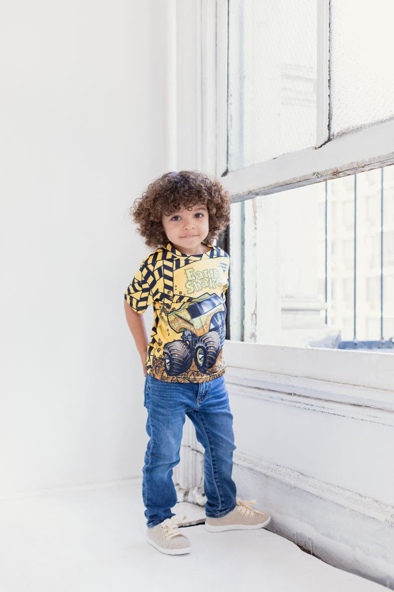 Short Sleeve T-Shirt, Alternate, color, Earth Shaker Yellow