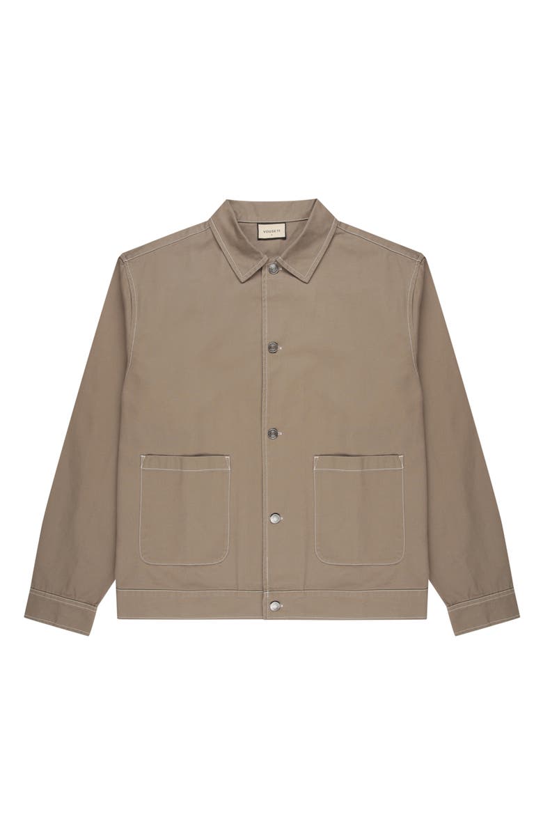 VOUSETI Off Duty Water Resistant Cotton Twill Chore Jacket, Alternate, color, 