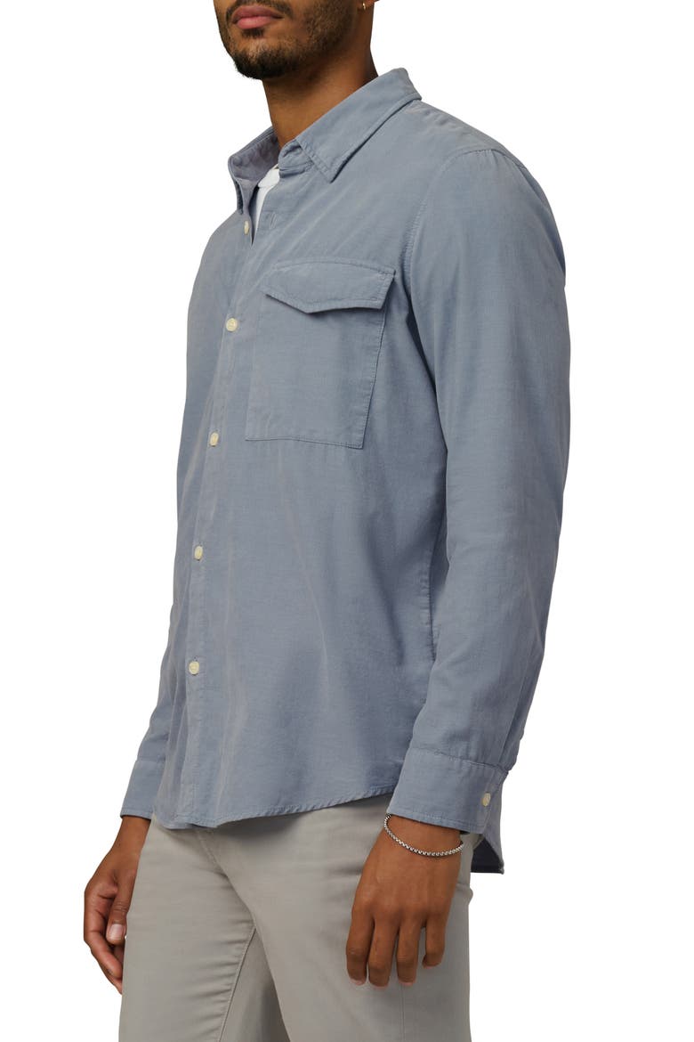 The Reynolds Baby Corduroy Button-Up Shirt, Alternate, color, TROPOSPHERE