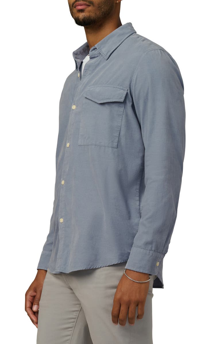 Joe's The Reynolds Baby Corduroy Button-Up Shirt, Alternate, color, Troposphere