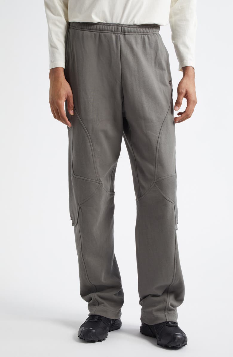 FOX RACING x Kiko Kostadinov Paneled Fleece Sweatpants, Main, color, 