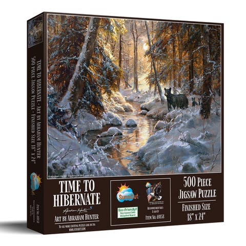 Time to Hibernate 500 piece Jigsaw Puzzle for Adults
