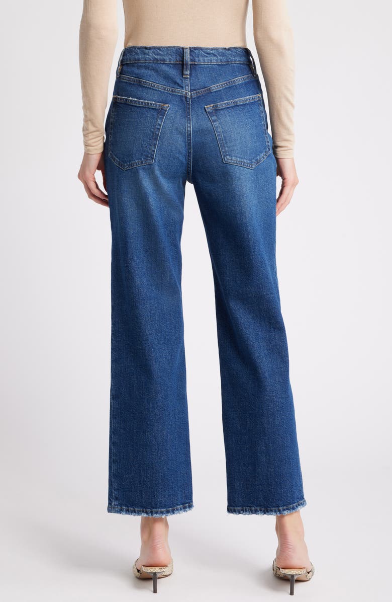 FRAME Le Jane High Waist Ankle Straight Leg Jeans, Alternate, color, Othello