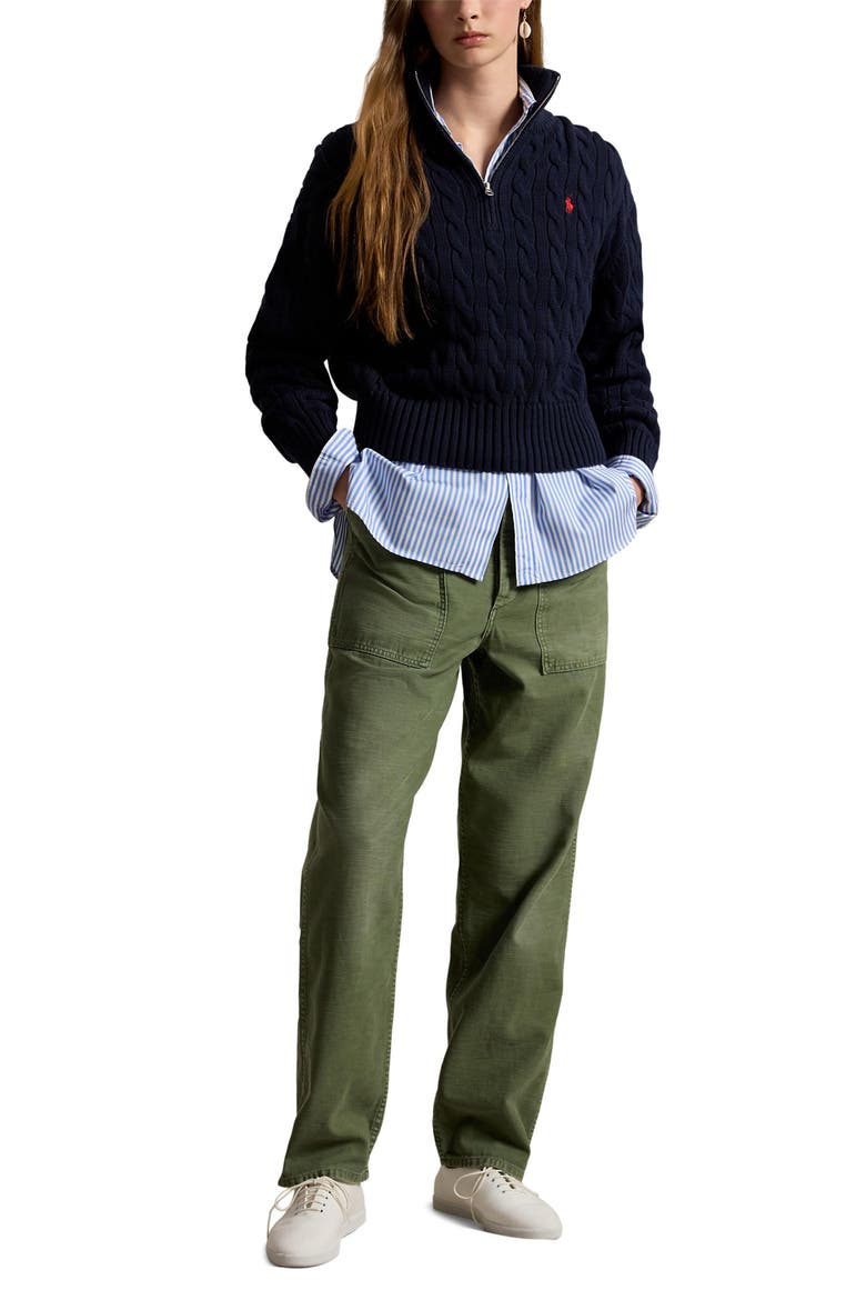 Ricky Straight Leg Pants, Alternate, color, OLIVE