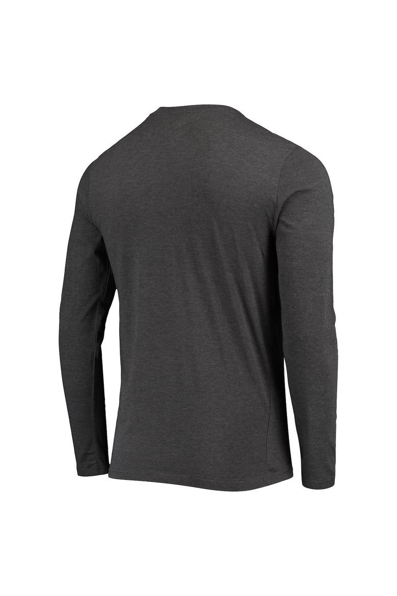Men's Concepts Sport Yellow/Heathered Charcoal Wichita State Shockers Meter Long Sleeve T-Shirt & Pants Sleep Set, Alternate, color, Yellow