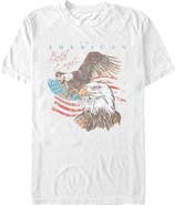 Lost Gods Men's Lost Gods The American Bald Eagle  Graphic T-Shirt
