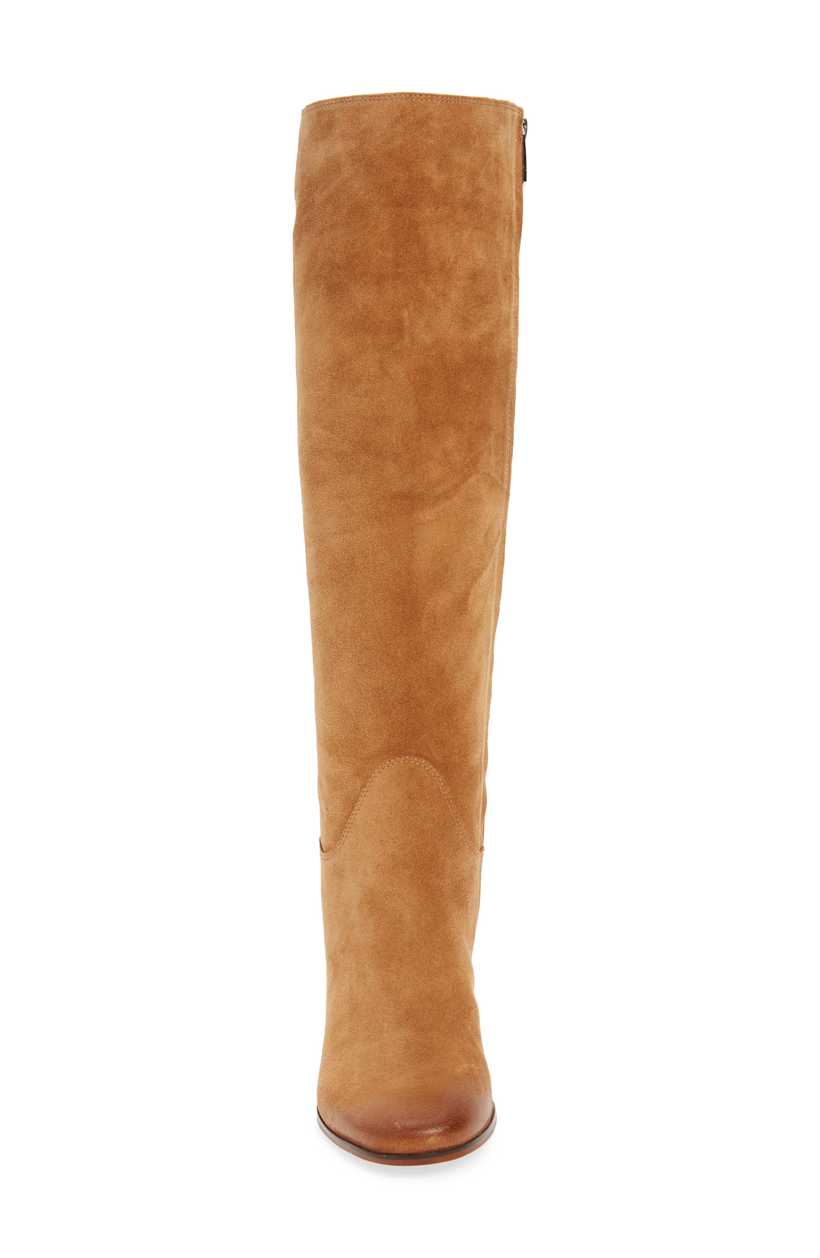 Camellia Tall Boot, Alternate, color, GOLDEN CARAMEL