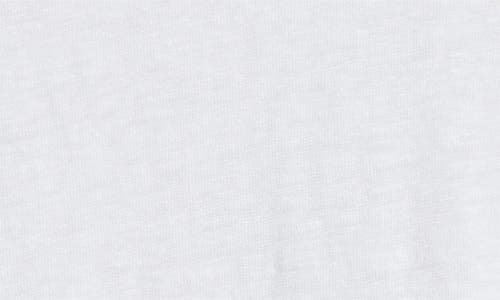 Eileen Fisher Scoop Neck Organic Linen Tank In White