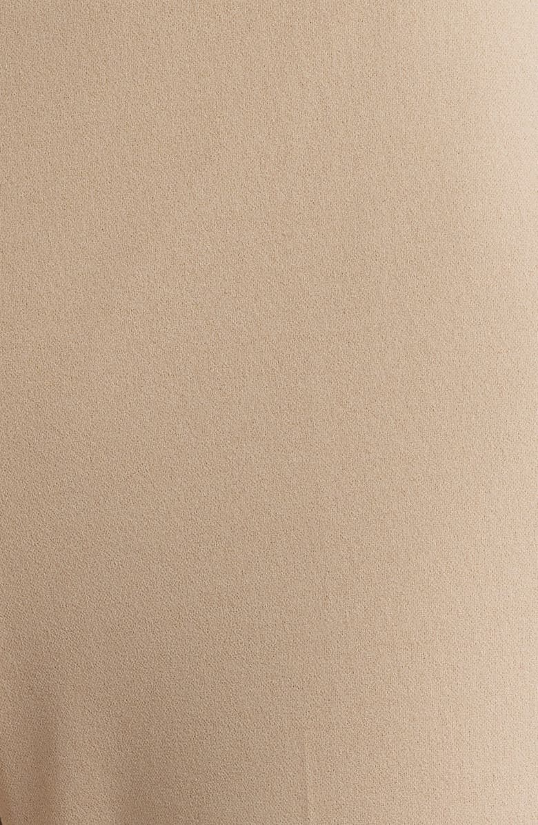 Anne Klein High Waist Pull On Wide Leg Pants, Alternate, color, Latte