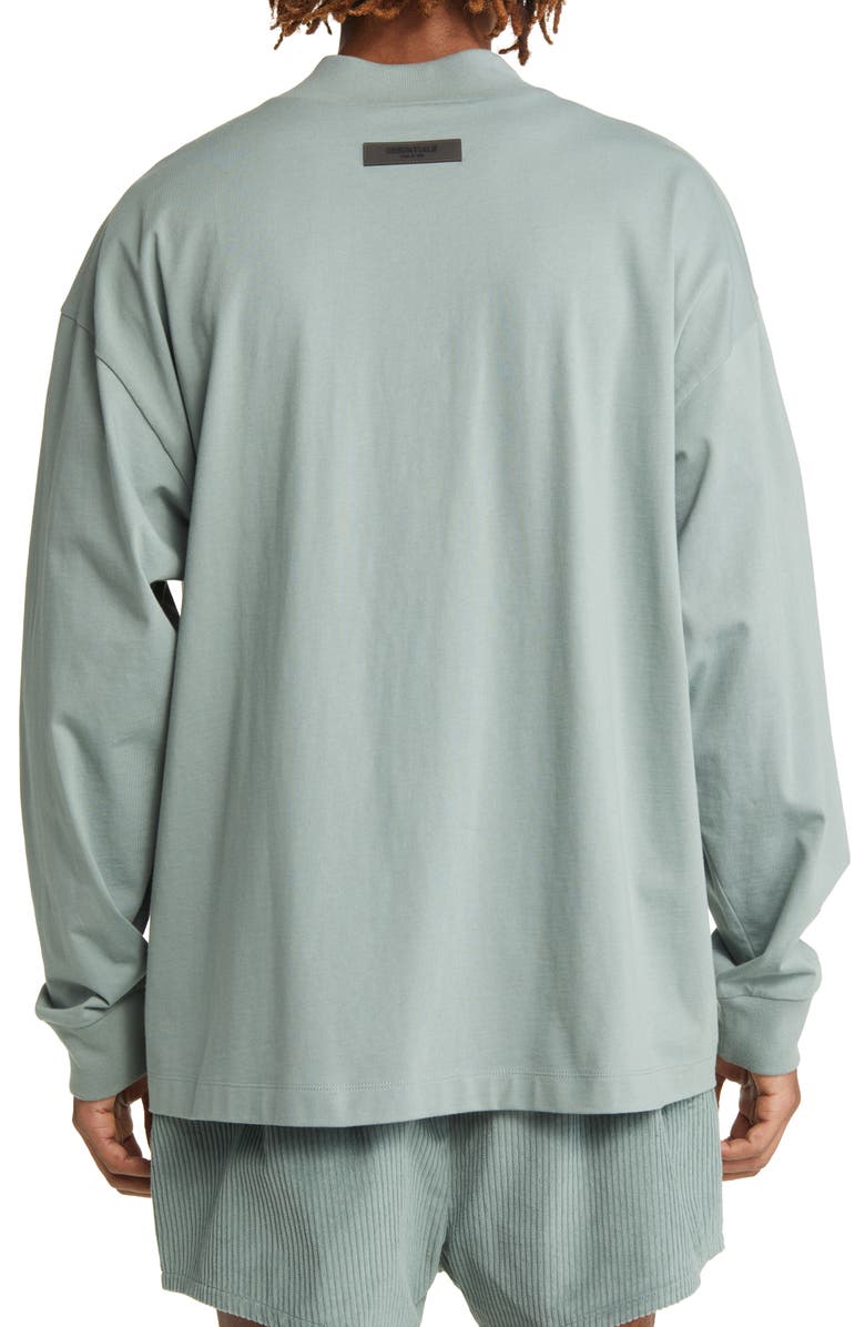 Fear of God Essentials Long Sleeve Cotton Graphic T-Shirt, Alternate, color,