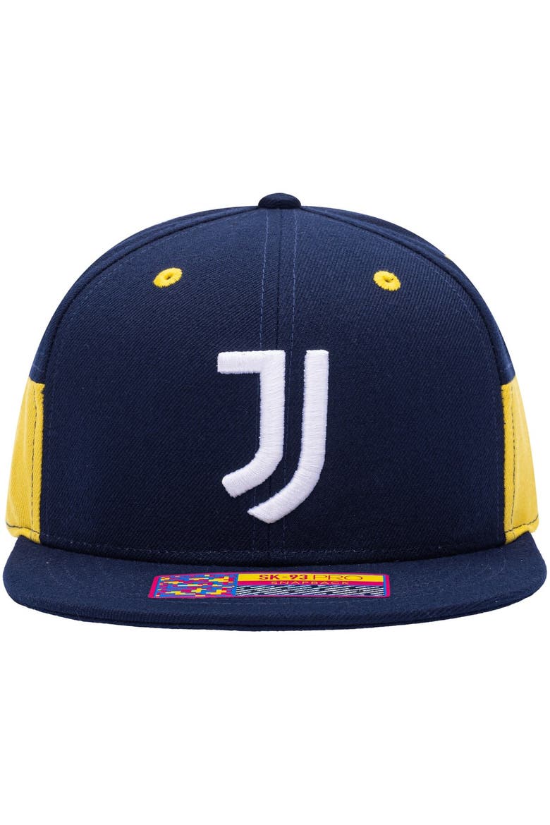 Men's Navy Juventus Truitt Pro Snapback Hat, Alternate, color, Navy