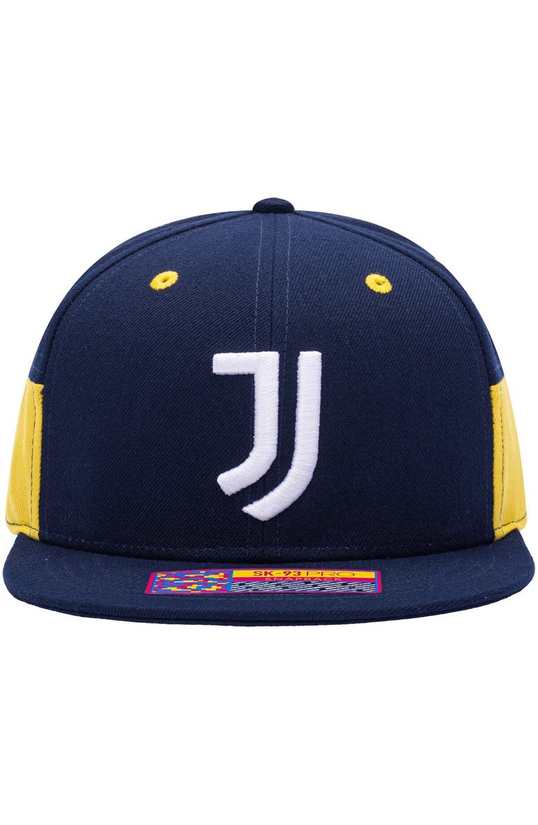 FAN INK Men's Navy Juventus Truitt Pro Snapback Hat, Alternate, color,
