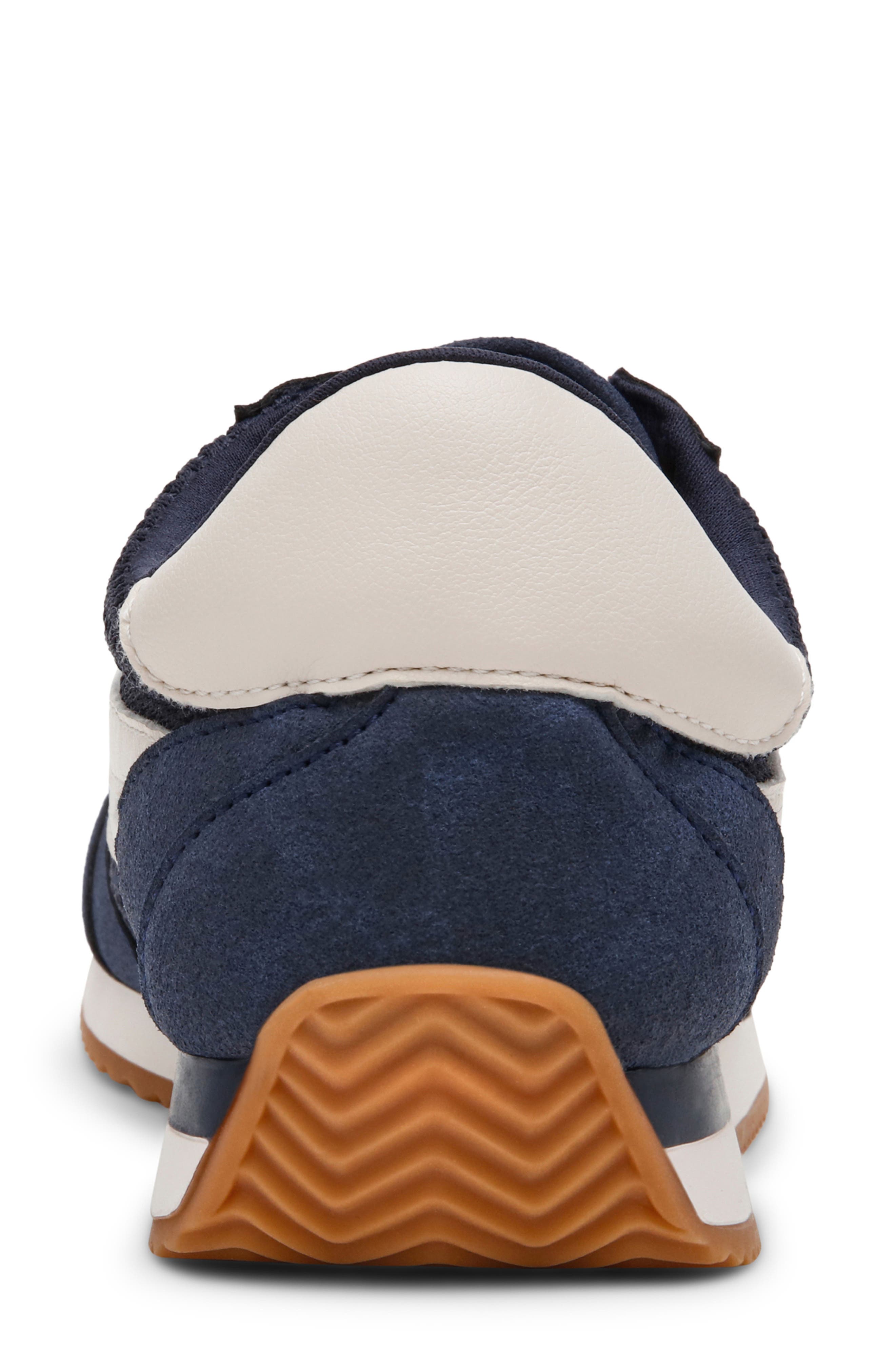 Hype Faux Shearling Lined Sneaker, Alternate, color, NAVY