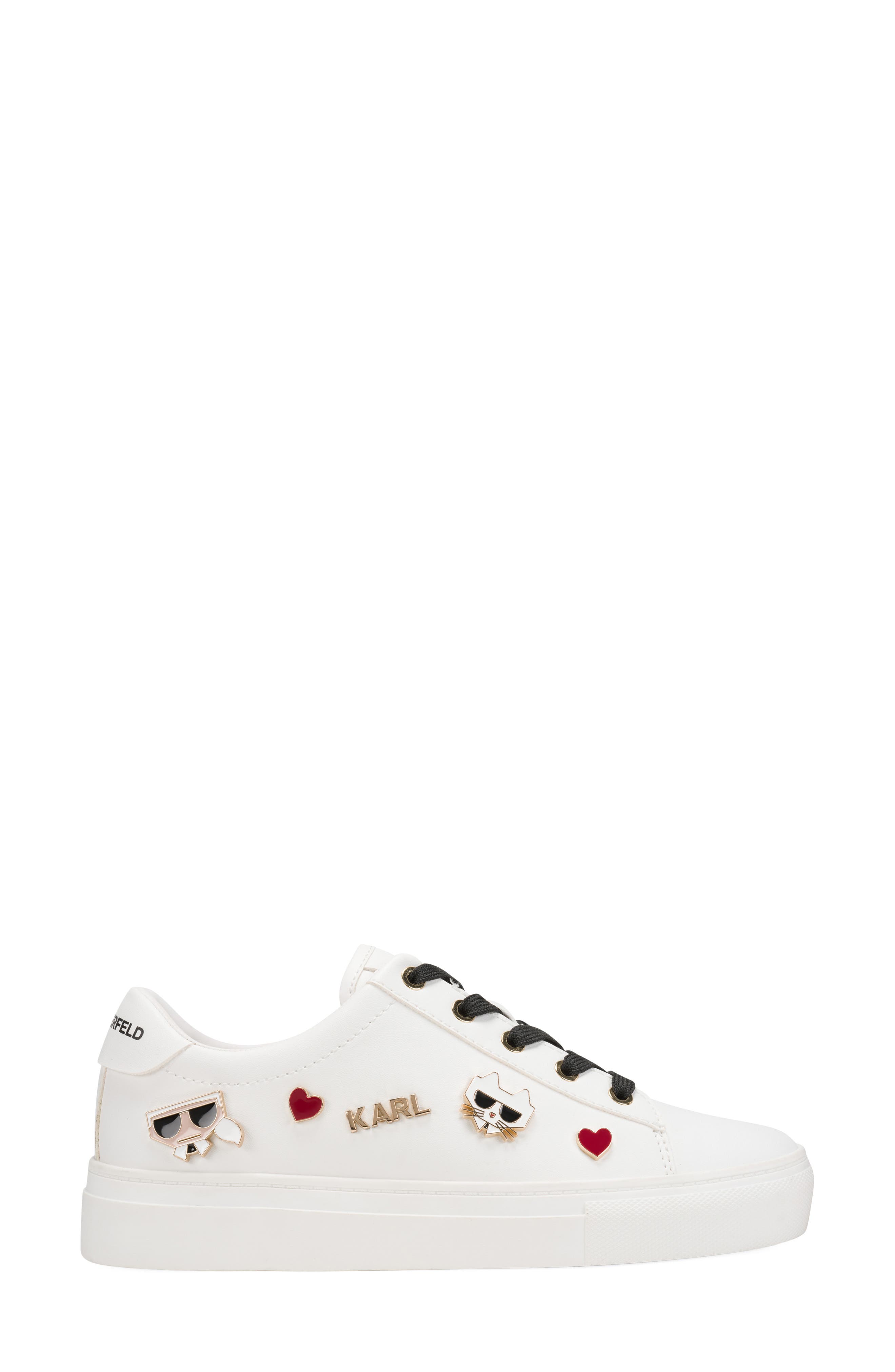 Cambie Sneaker, Alternate, color, WHITE