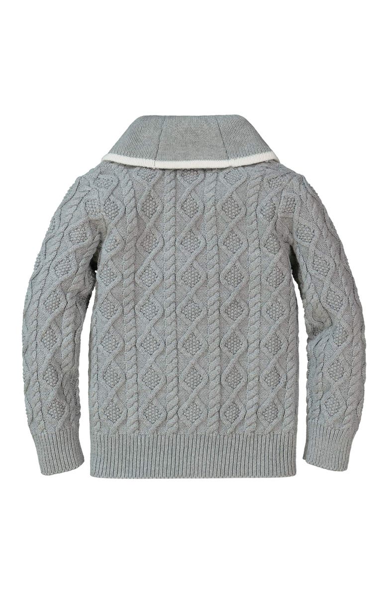 Hope & Henry Baby Boys' Shawl Collar Cardigan, Infant, Alternate, color, 