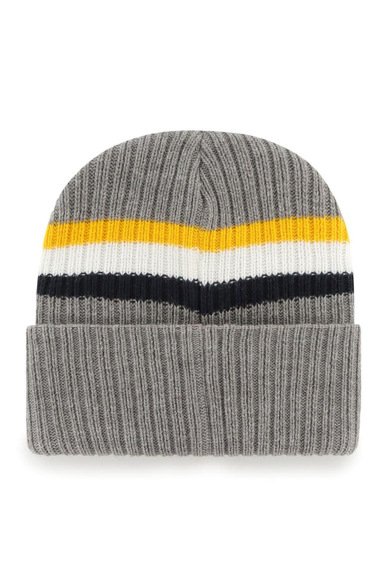 Men's '47 Charcoal Cal Bears Highline Cuffed Knit, Alternate, color, Charcoal