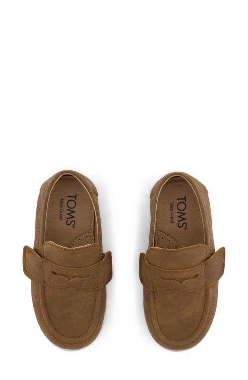 Toms Kids' Oliver Penny Loafer In Brown