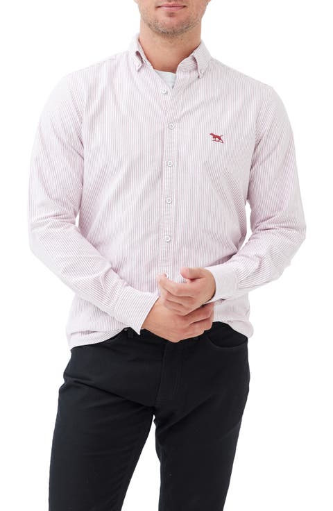 Oxford Lakeside Stripe Sports Fit Shirt