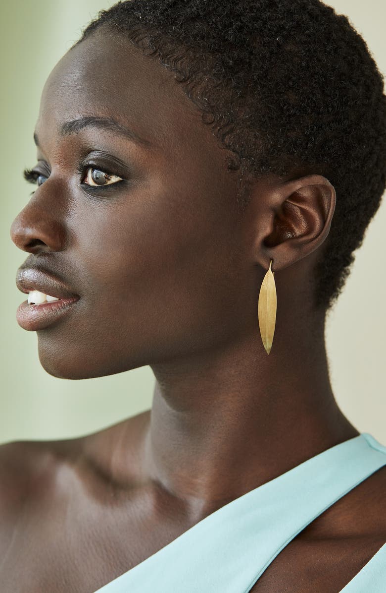 SOKO Jani Threader Earrings, Alternate, color, Gold