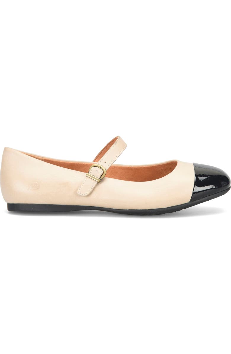 Børn Batti Mary Jane Flat, Alternate, color, Cream