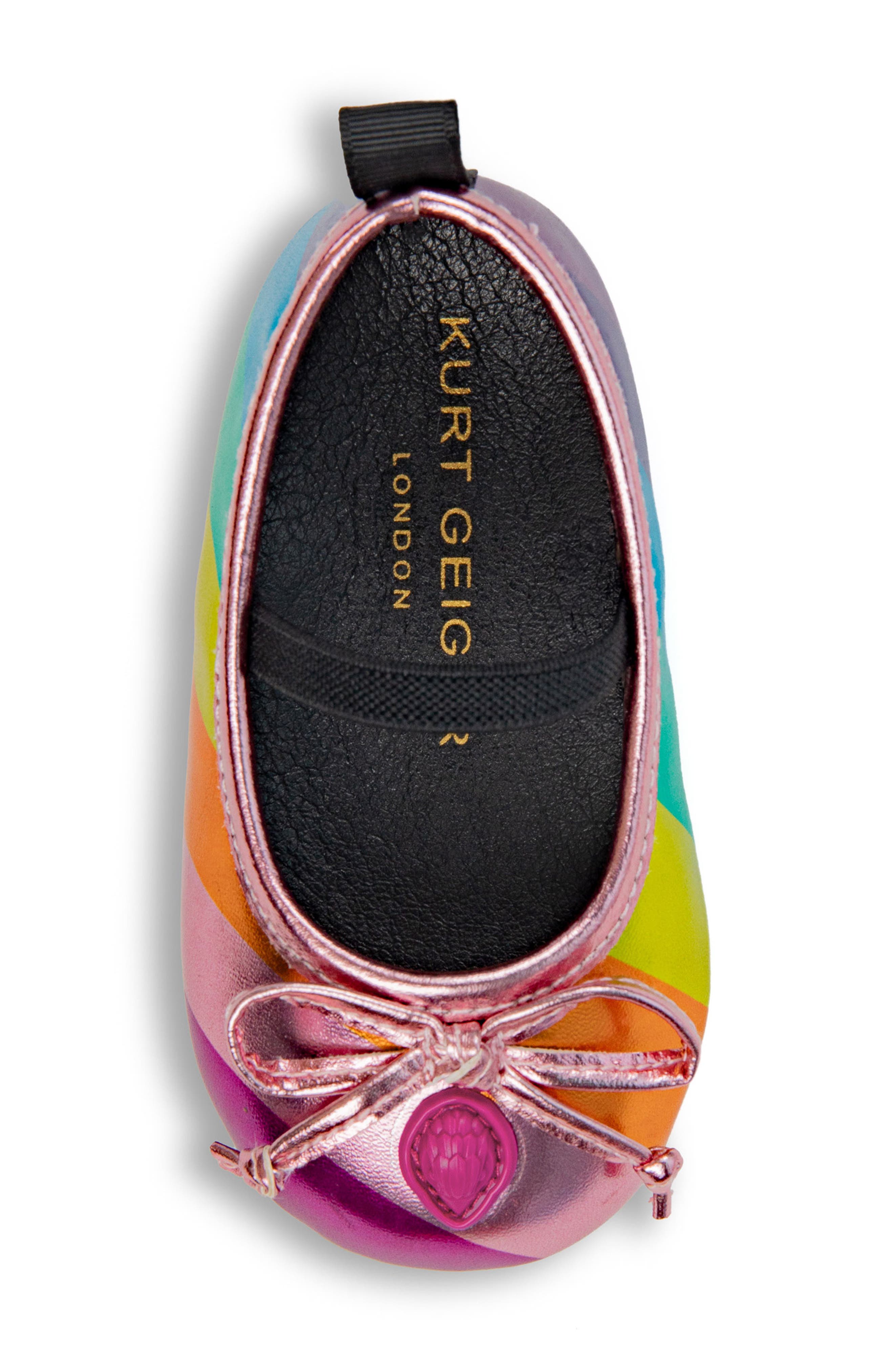 Kurt Geiger London Mini Kensington Ballerina Flat, Alternate, color, 