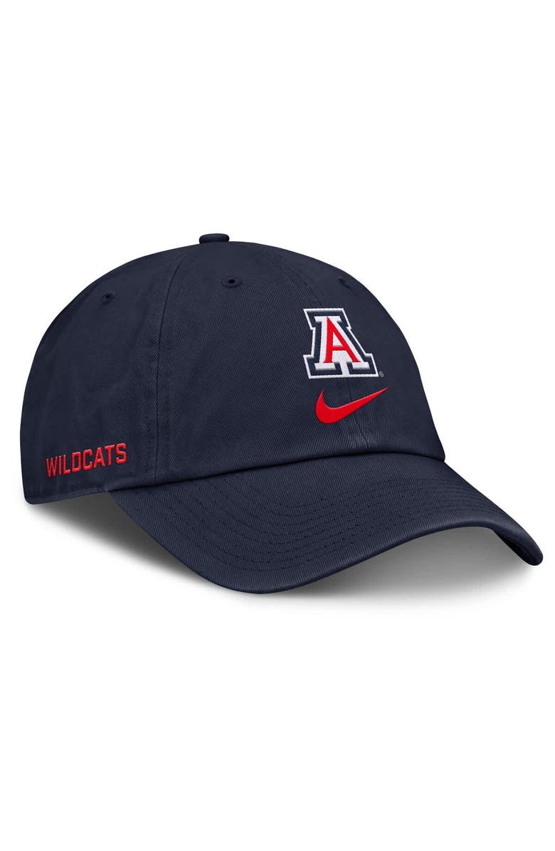 Nike Men's Nike Navy Arizona Wildcats Primetime Club Adjustable Hat, Alternate, color, Navy
