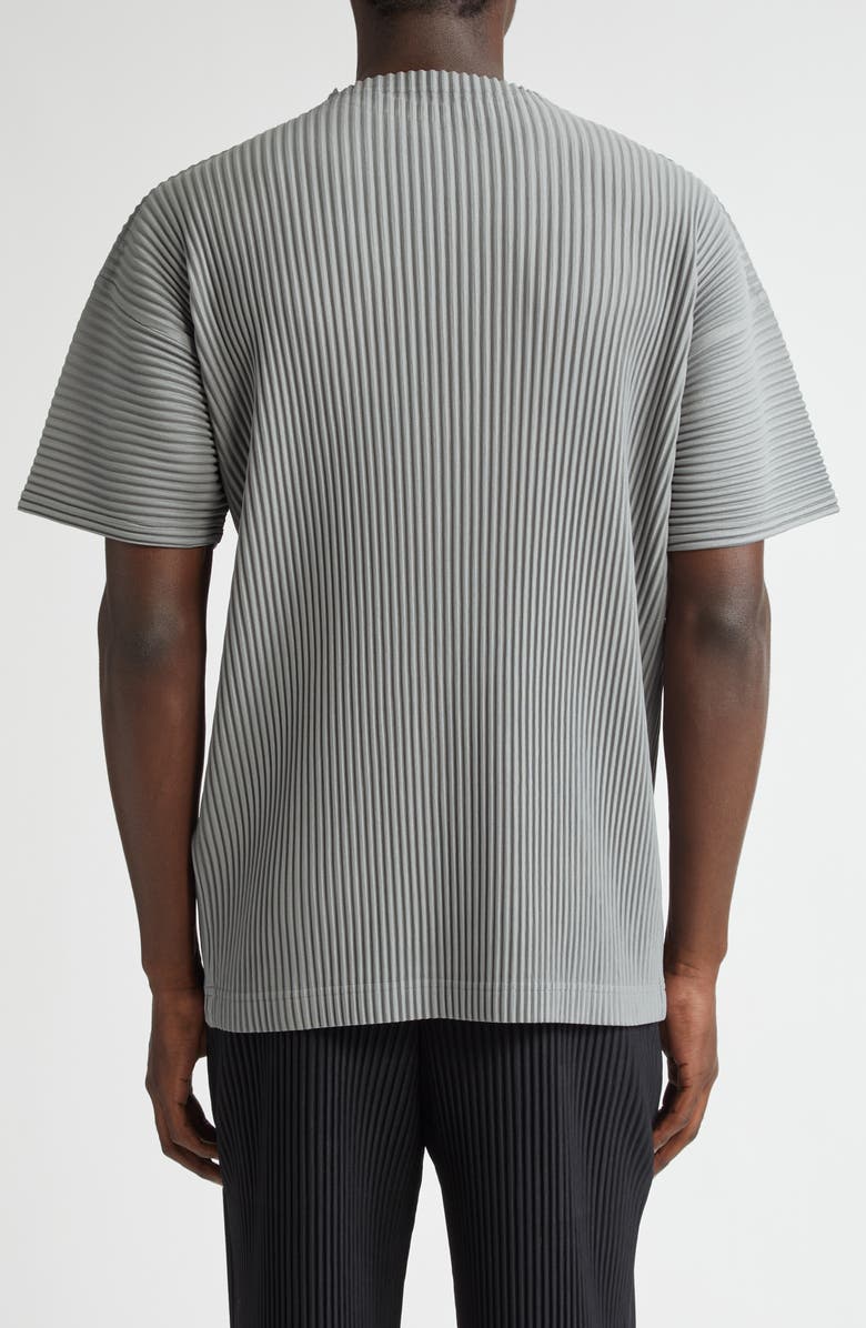 Homme Plissé Issey Miyake MC May Pleated T-Shirt, Alternate, color, 