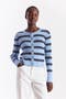 selected Skyline/Navy, Silver Lurex