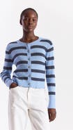 WISPR Stripe Rib Cardigan