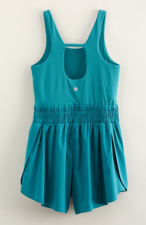 Zella Girl Kids' One & Done Romper In Blue