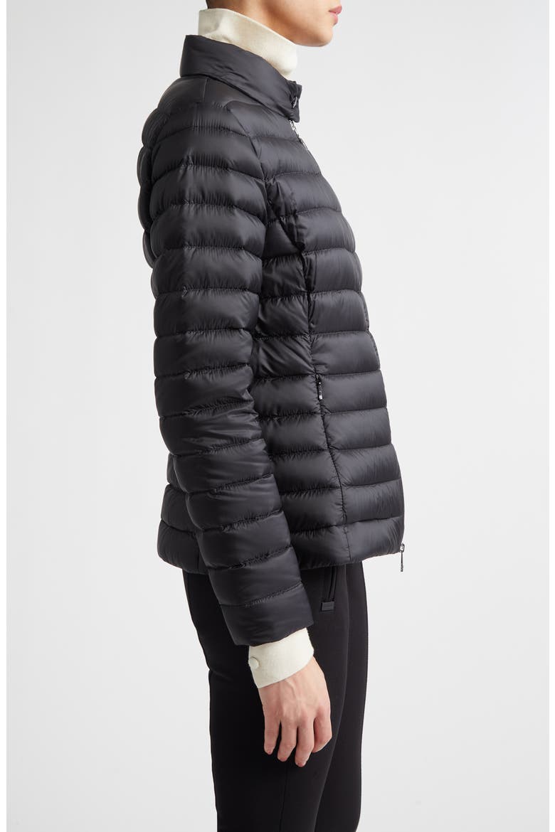 Igelle Down Puffer Jacket, Alternate, color, BLACK