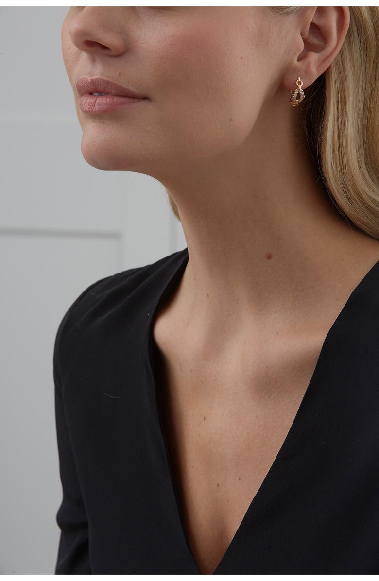 Sara Weinstock Lucia Pavé Diamond Hoop Earring, Alternate, color, 