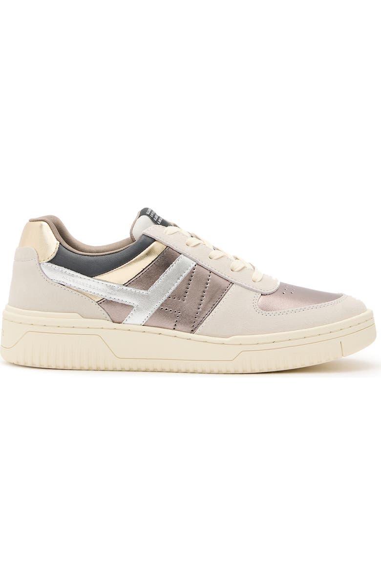 AllSaints Vix Sneaker, Alternate, color, White/ Metallic