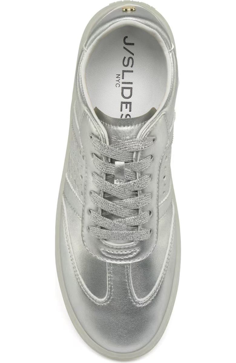 JSlides Hunter Sneaker, Alternate, color, Silver
