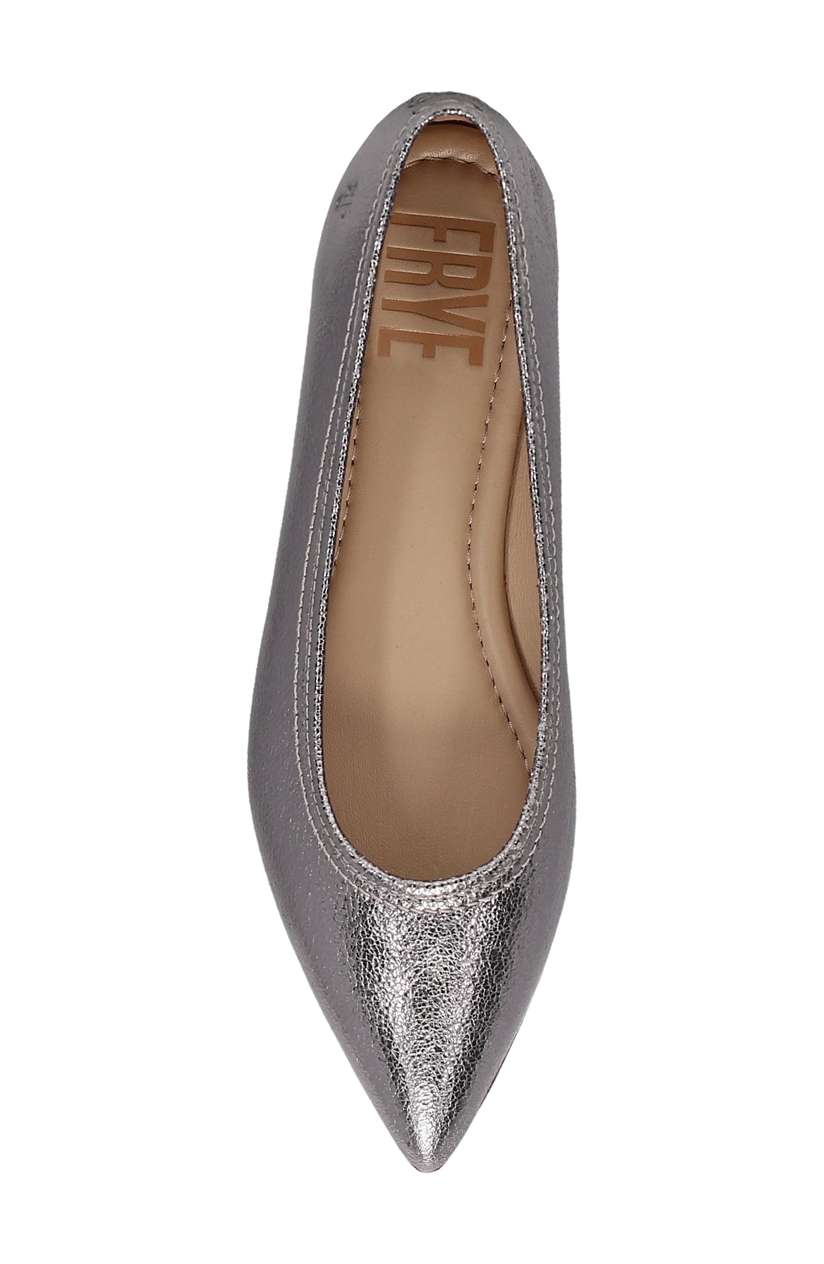 Frye Heather Pointed Toe Ballet Flat, Alternate, color, 