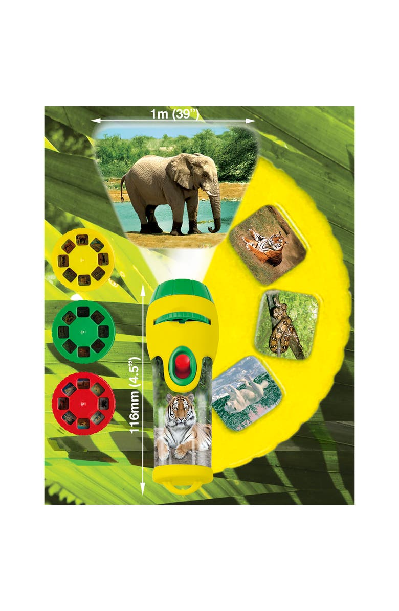 Brainstorm Toys Animal Torch and Projector, Alternate, color, Multicolored