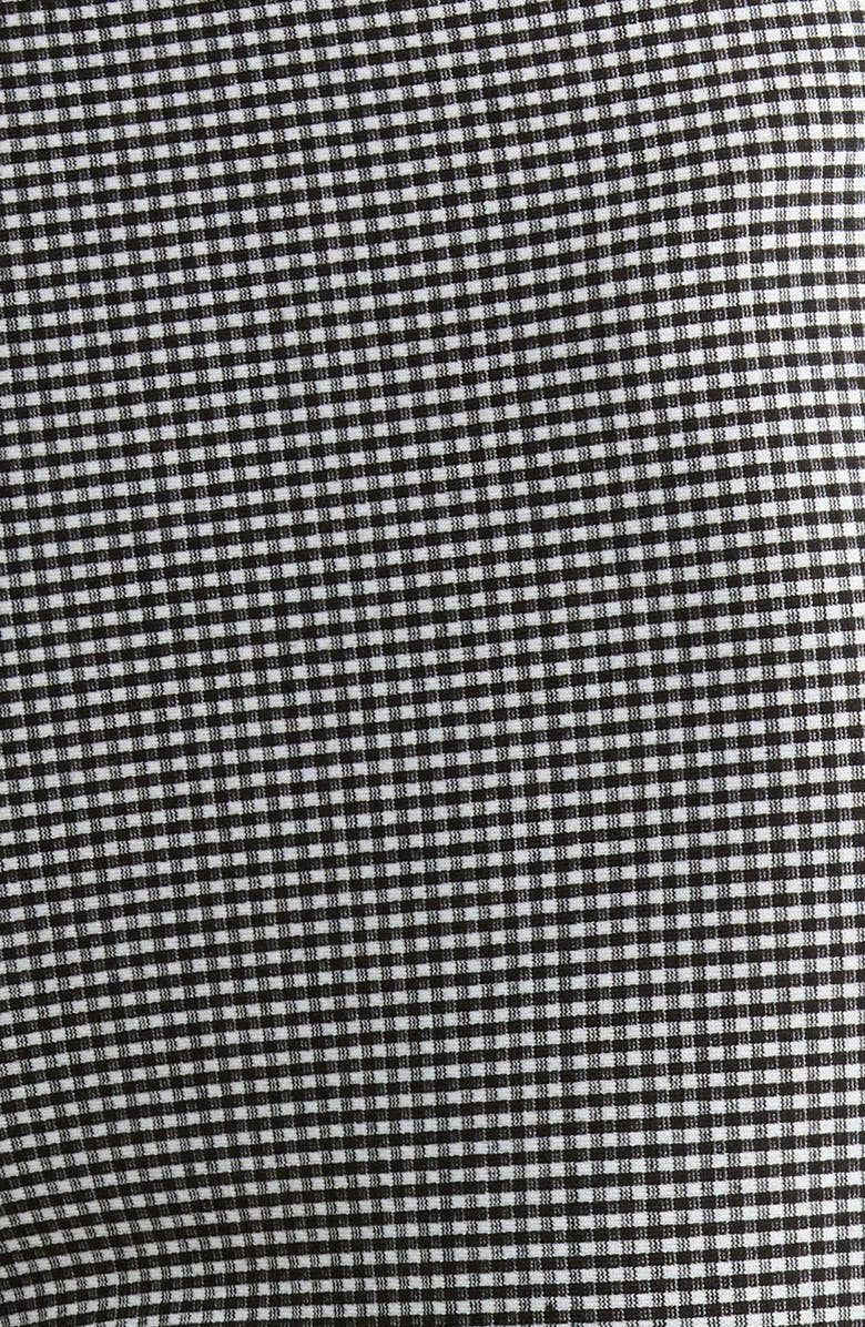 ASTR the Label Brecklynn Gingham Capri Pants, Alternate, color, Black Gingham